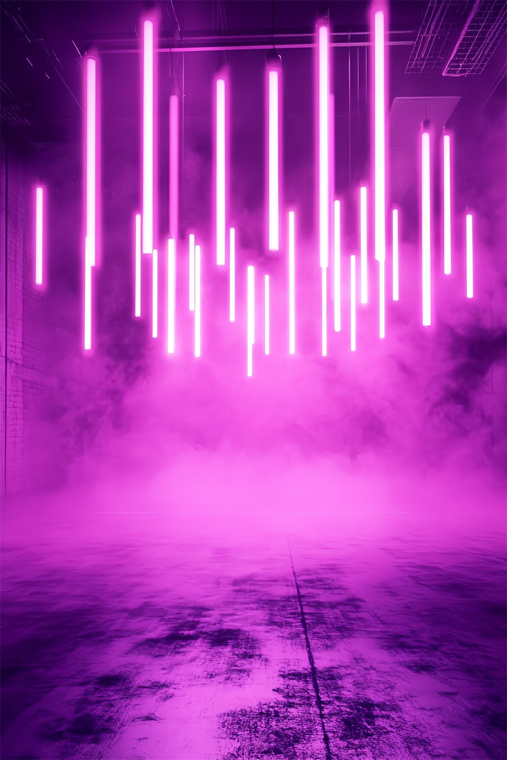 Sport-Themen-Hintergrund Hanging Neon Rod Lights Backdrop CSH4-384