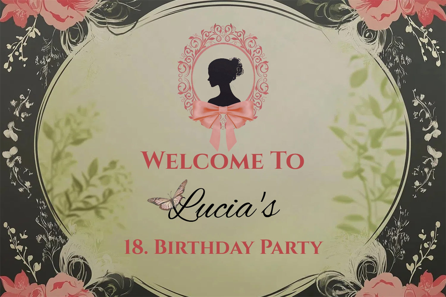 Benutzerdefinierte Geburtstag Party Backdrop Shiny Crystal Jewelry Backdrop CSH4-43