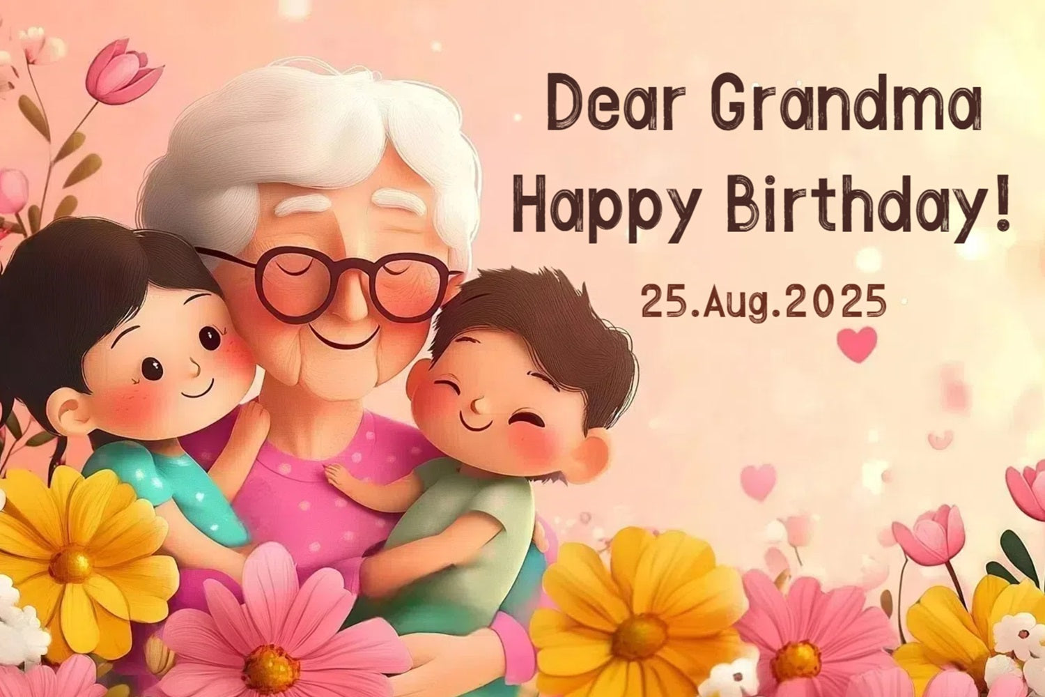 Geburtstag Backdrops Bohemian Pampas Rose Benutzerdefinierte Backdrop CSH4-52