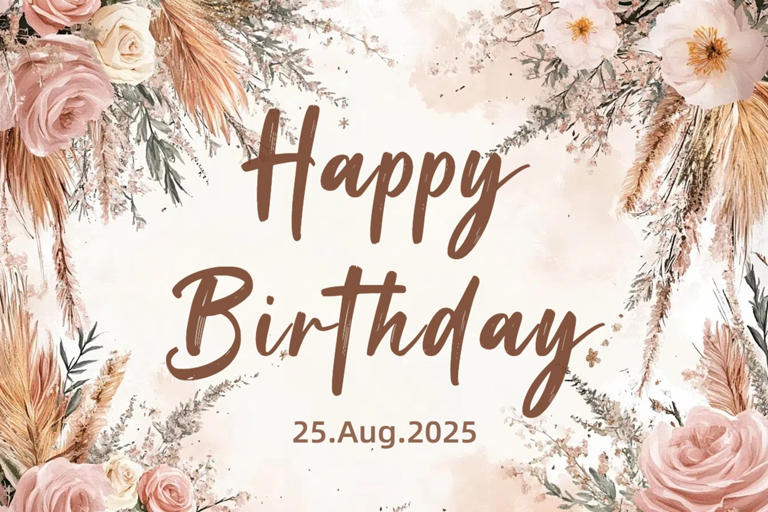 Happy Geburtstag Backdrop Sparkling Ballons Konfetti Benutzerdefinierte Backdrop CSH4-53