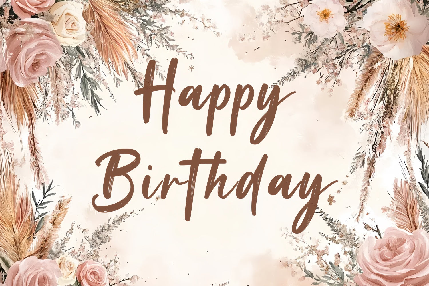 Happy Geburtstag Backdrop Sparkling Ballons Konfetti Benutzerdefinierte Backdrop CSH4-53