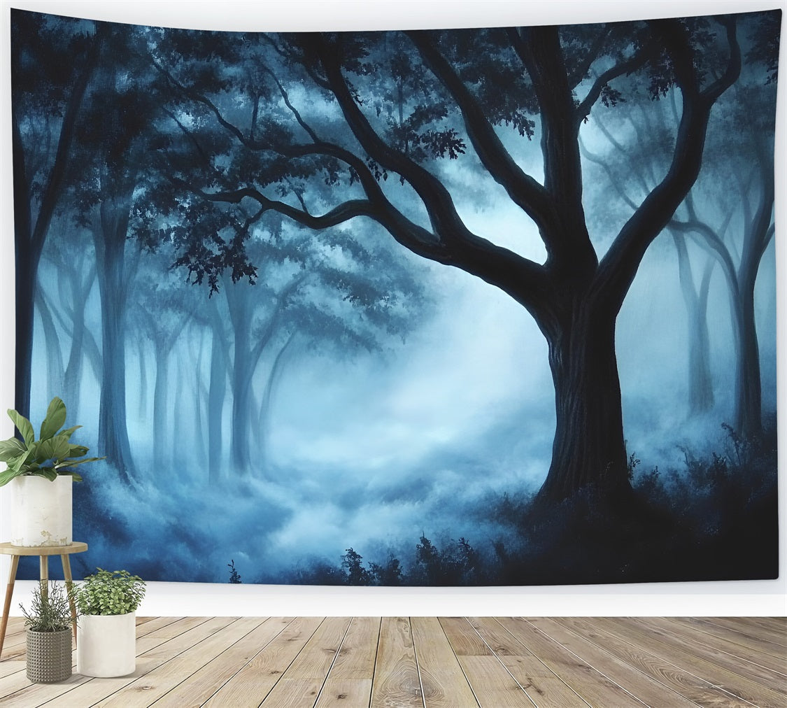 Woodland Fotokulisse Mist Ancient Forest Hintergrund CSH4-89