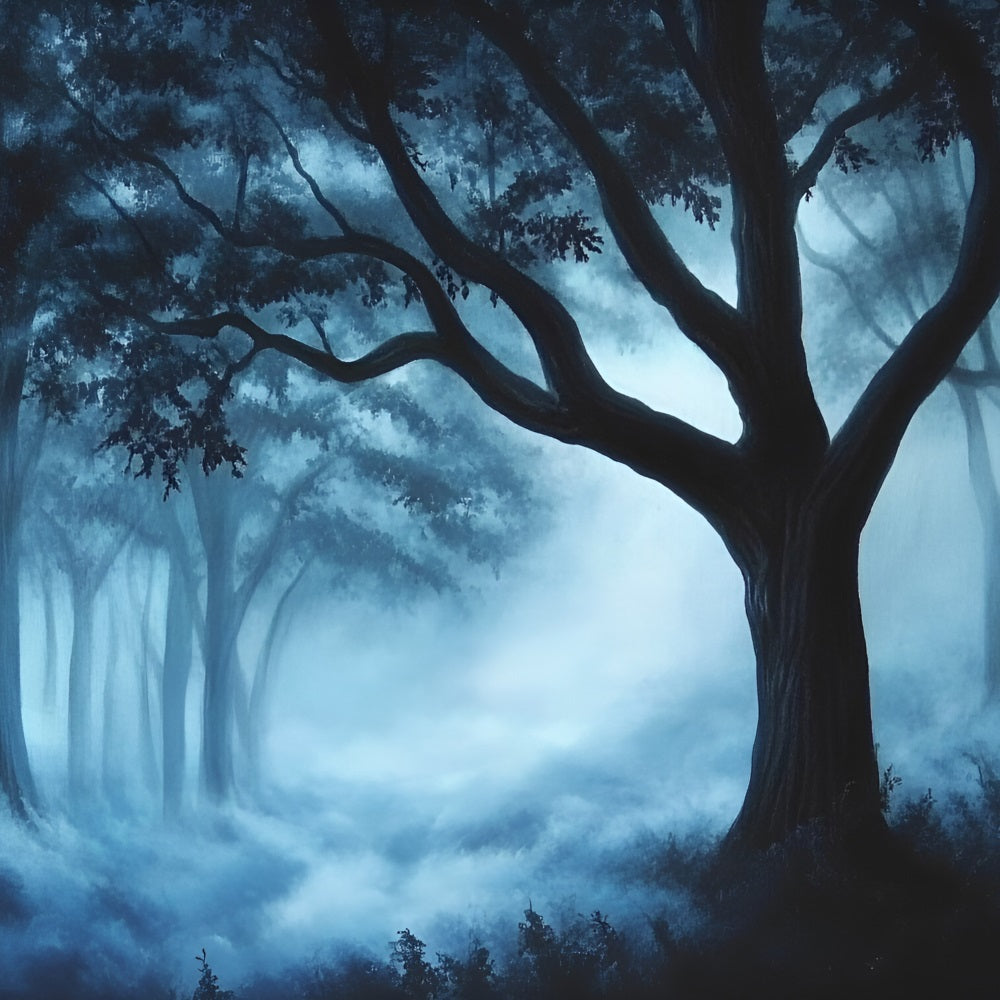 Woodland Fotokulisse Mist Ancient Forest Hintergrund CSH4-89