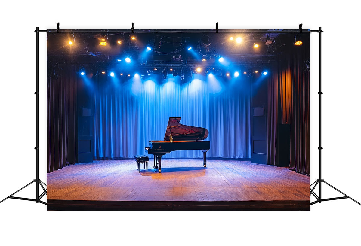 Konzertbühnenhintergrund Klaviervortrag Spotlight-Hintergrund CSH5-156