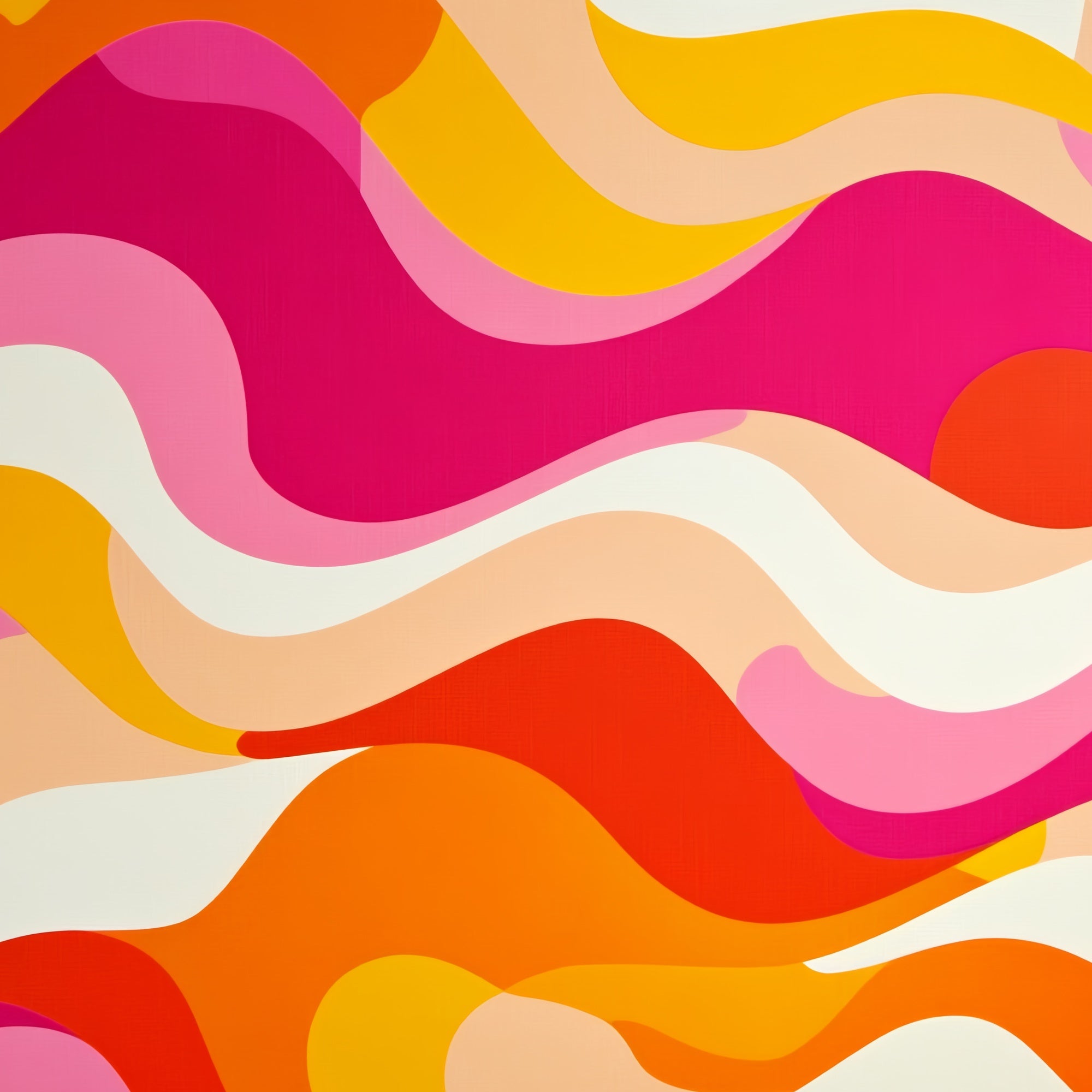 70er Jahre Fotohintergrund Retro Rosa Orange Welle Hintergrund CSH5-173