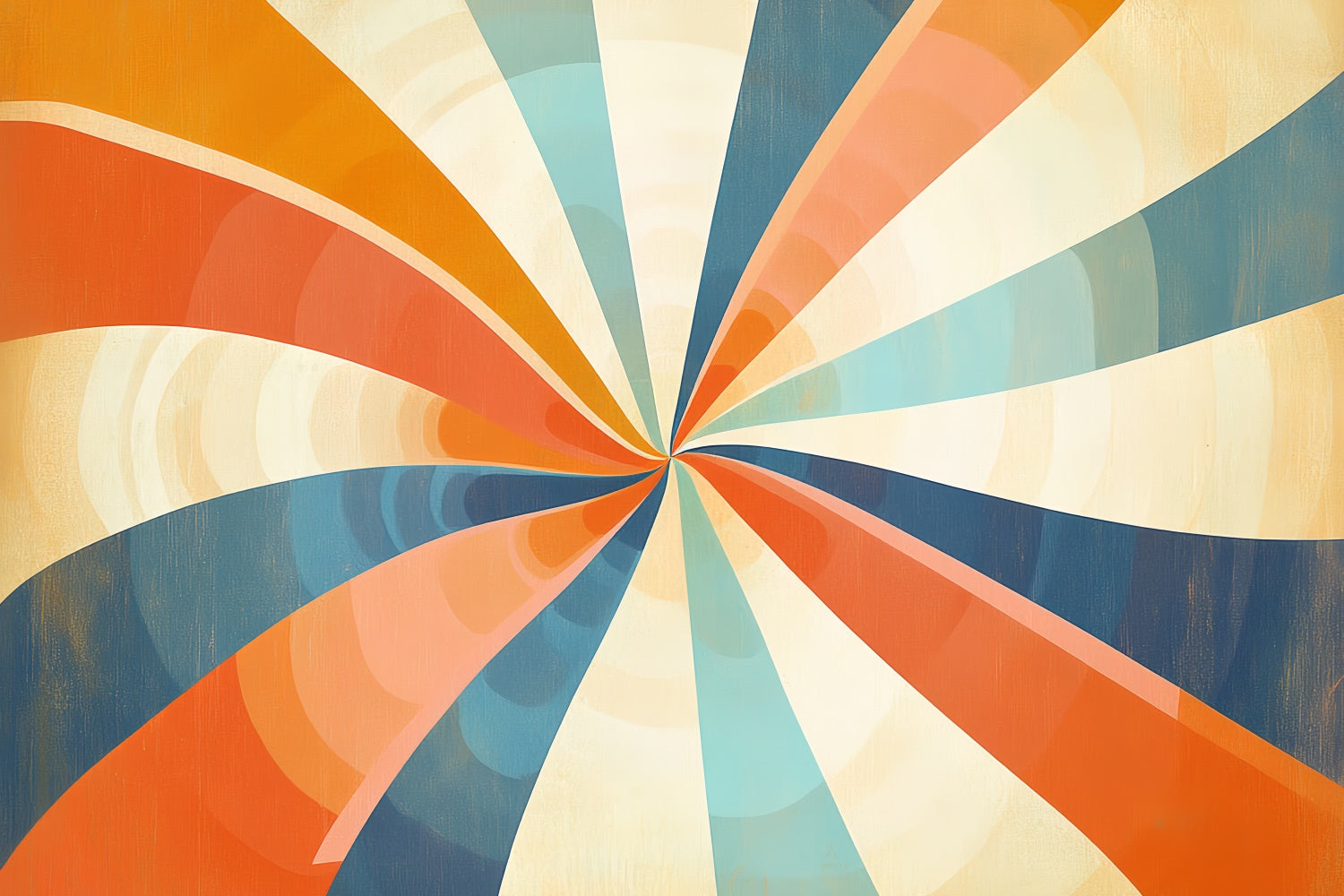 70er Jahre Backdrop Psychedelic Spin Swirl Vintage Backdrop CSH5-174