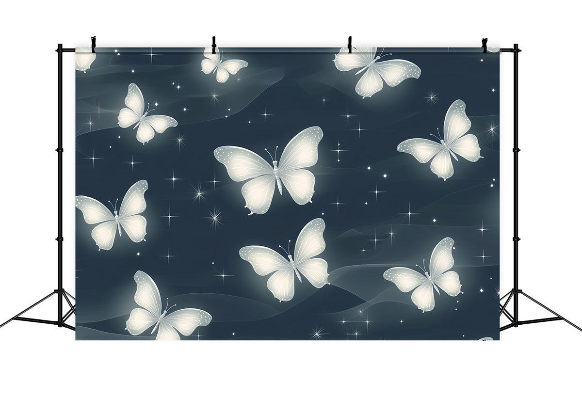90er Jahre Backdrop Mystic Night Schmetterling Flüstern Backdrop CSH5-196