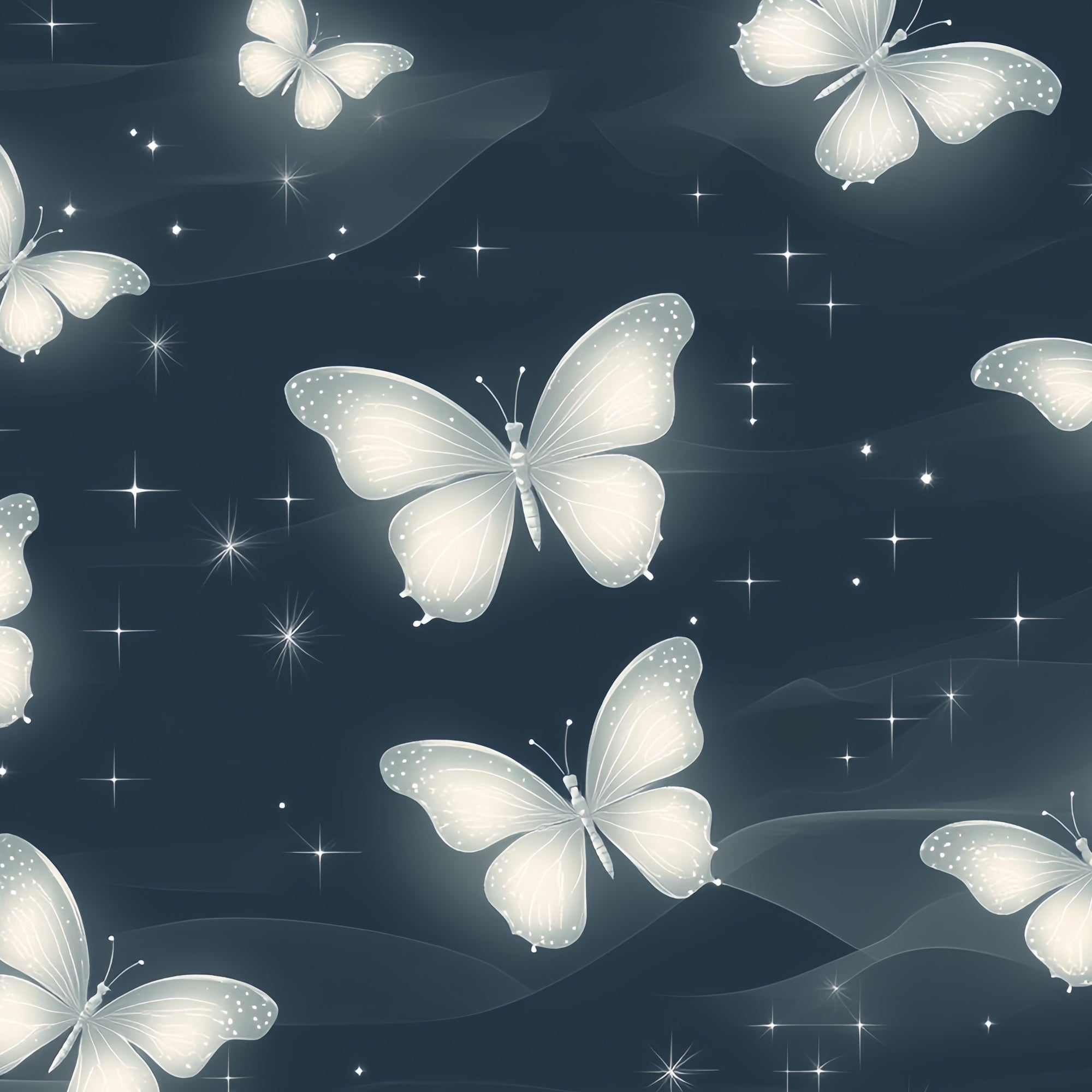 90er Jahre Backdrop Mystic Night Schmetterling Flüstern Backdrop CSH5-196