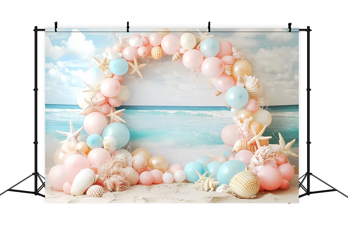 Childrens Backdrops Strand Ballon Fantasy Hintergrund CSH5-260