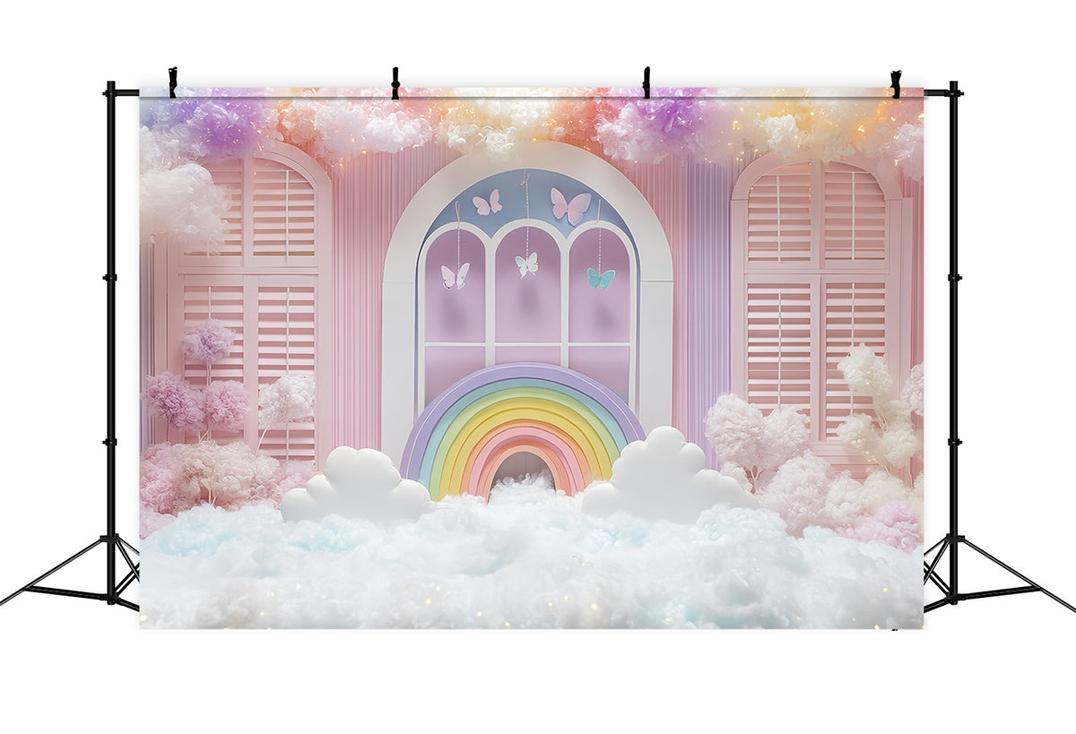 Neugeborenen-Fotografie-Hintergrundkulisse Verzauberte Wolke Raum-Hintergrundkulisse CSH5-270