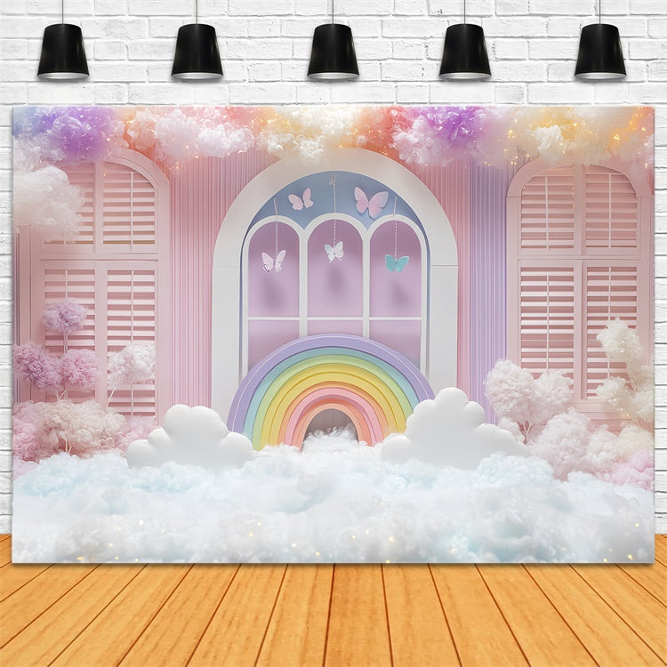 Neugeborenen-Fotografie-Hintergrundkulisse Verzauberte Wolke Raum-Hintergrundkulisse CSH5-270