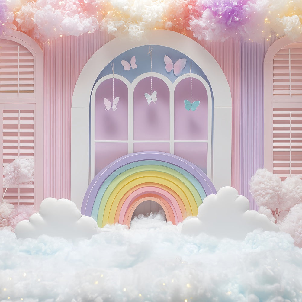 Neugeborenen-Fotografie-Hintergrundkulisse Verzauberte Wolke Raum-Hintergrundkulisse CSH5-270