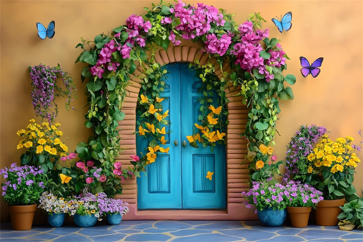 Kinder Backdrops Secret Garden Eingangsbereich Backdrop CSH5-274