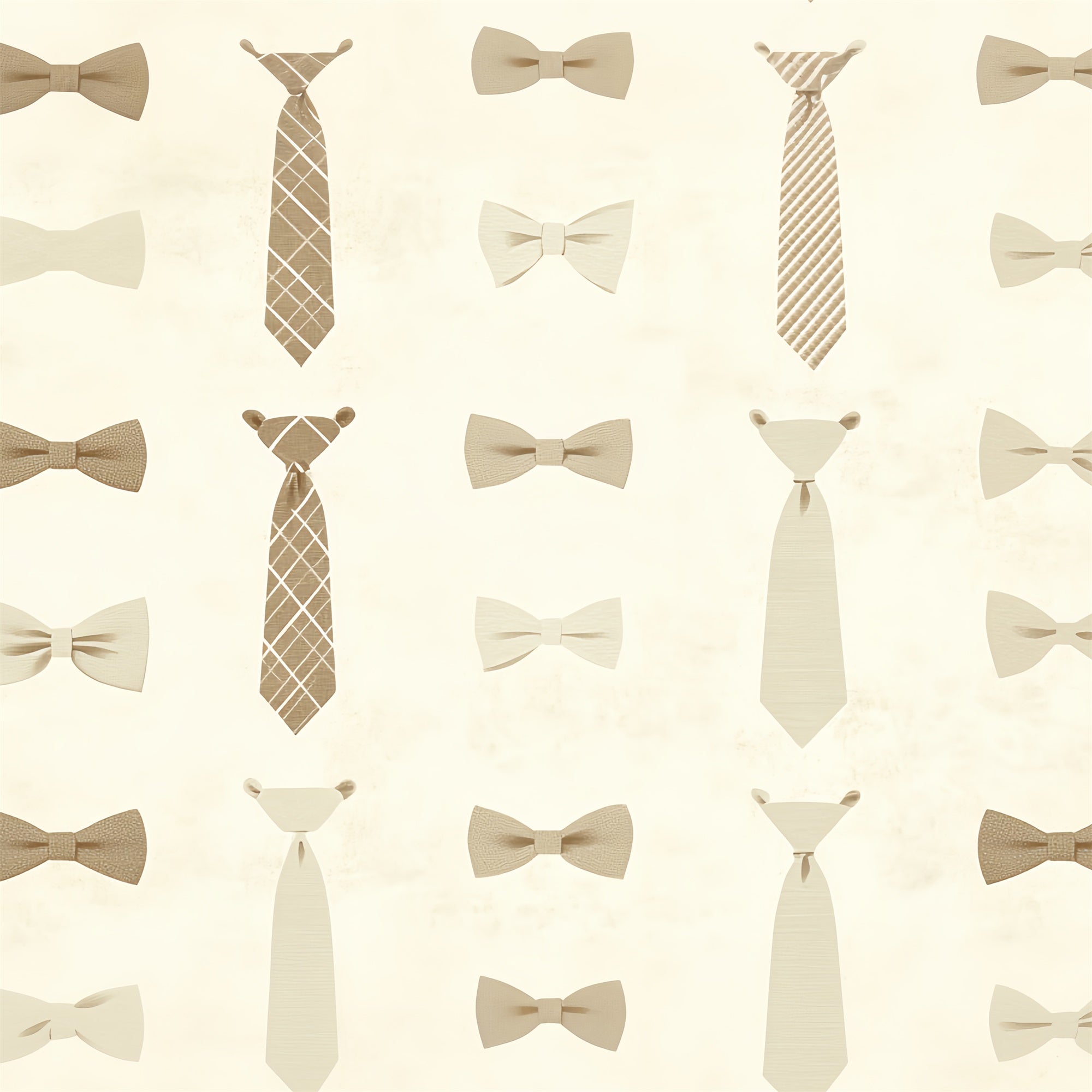 Backdrops für Vatertag Beige Krawatte Muster Hintergrund CSH5-35