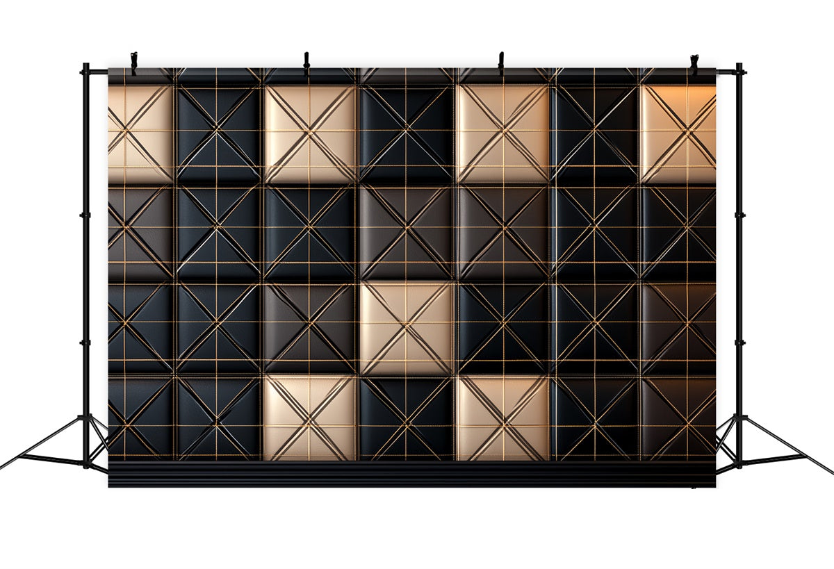 Vatertag Backdrop Ideen Luxus Leder Grid Backdrop CSH5-37