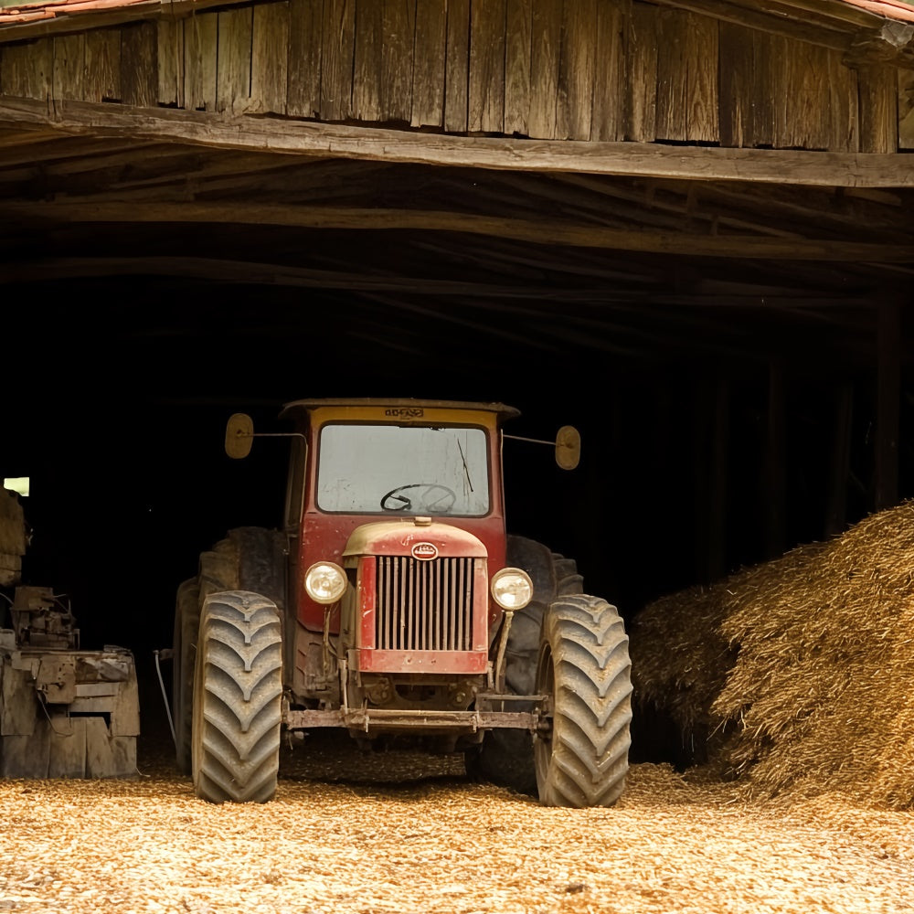 Happy Fathers Day Backdrop Land Scheune Traktor Backdrop CSH5-44