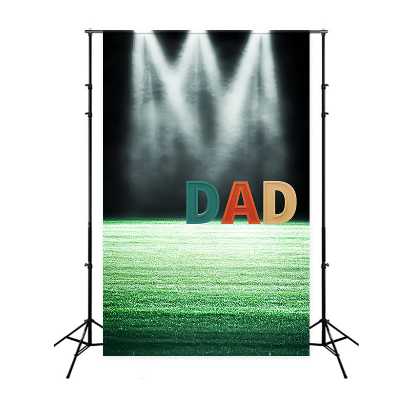 Vatertag Backdrop Spotlight Stadion Feld Backdrop CSH5-46