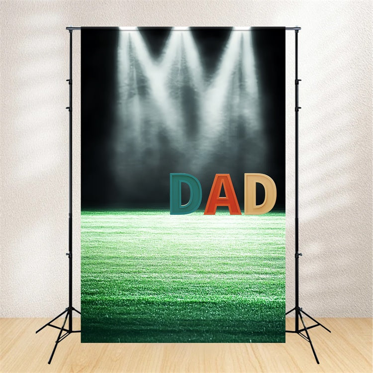 Vatertag Backdrop Spotlight Stadion Feld Backdrop CSH5-46