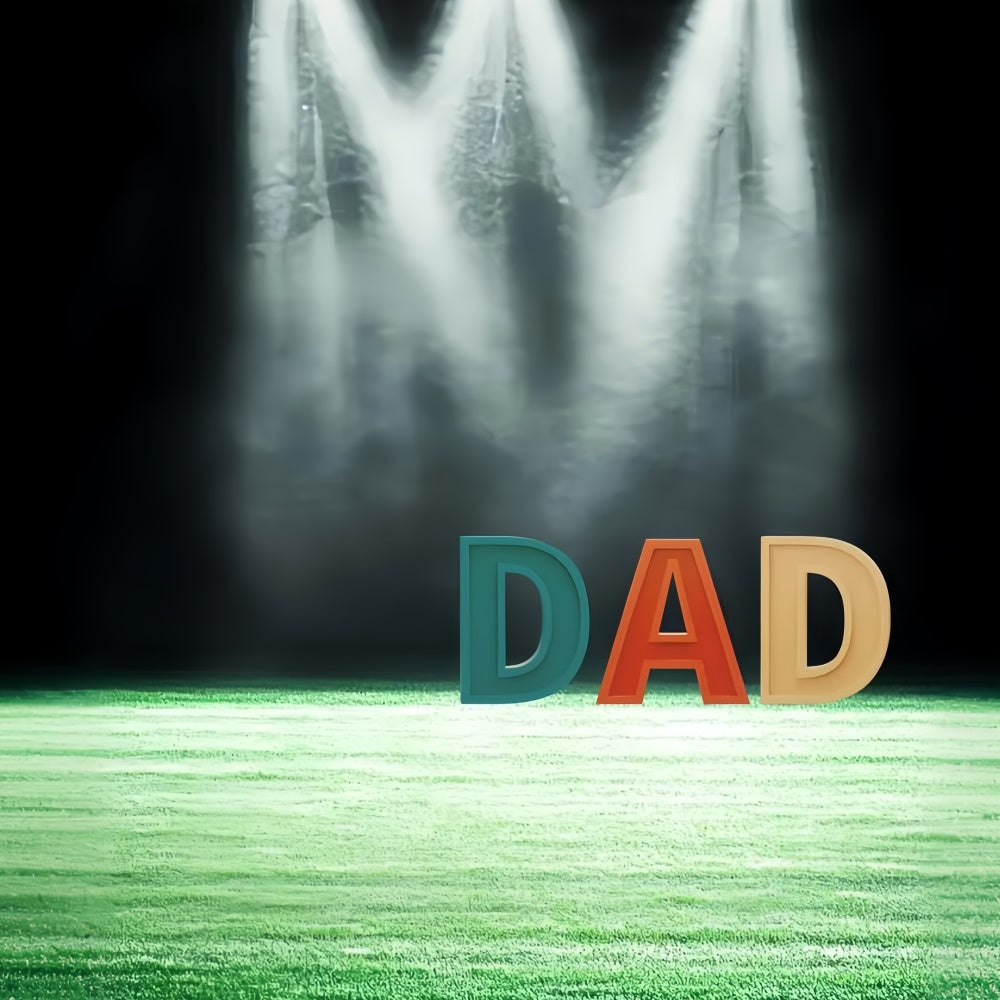 Vatertag Backdrop Spotlight Stadion Feld Backdrop CSH5-46