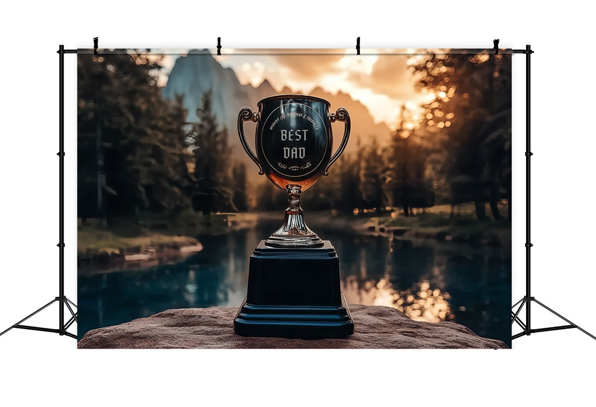 Vatertag Backdrop Seereflexionen Trophäe Backdrop CSH5-53