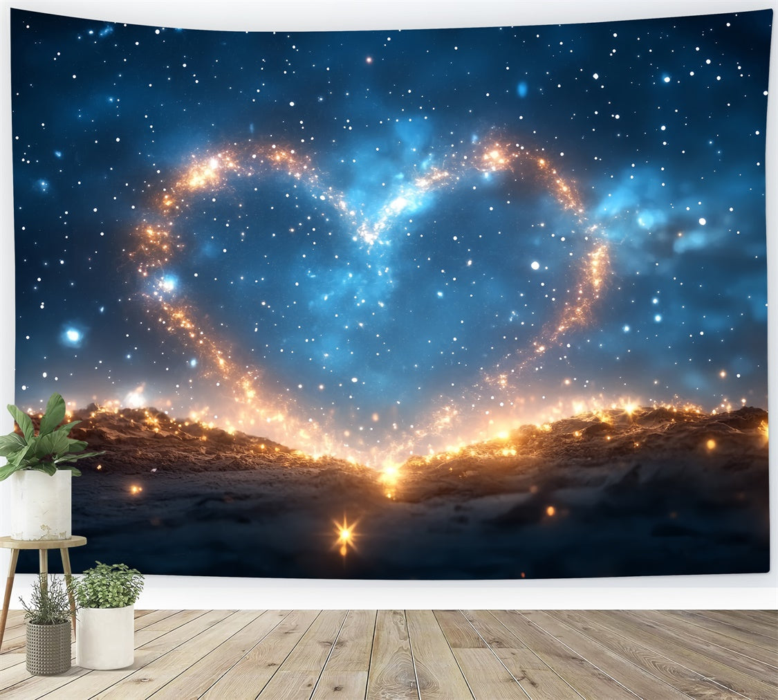 Vatertag Backdrop Ideen Galactic Heart Starry Backdrop CSH5-66