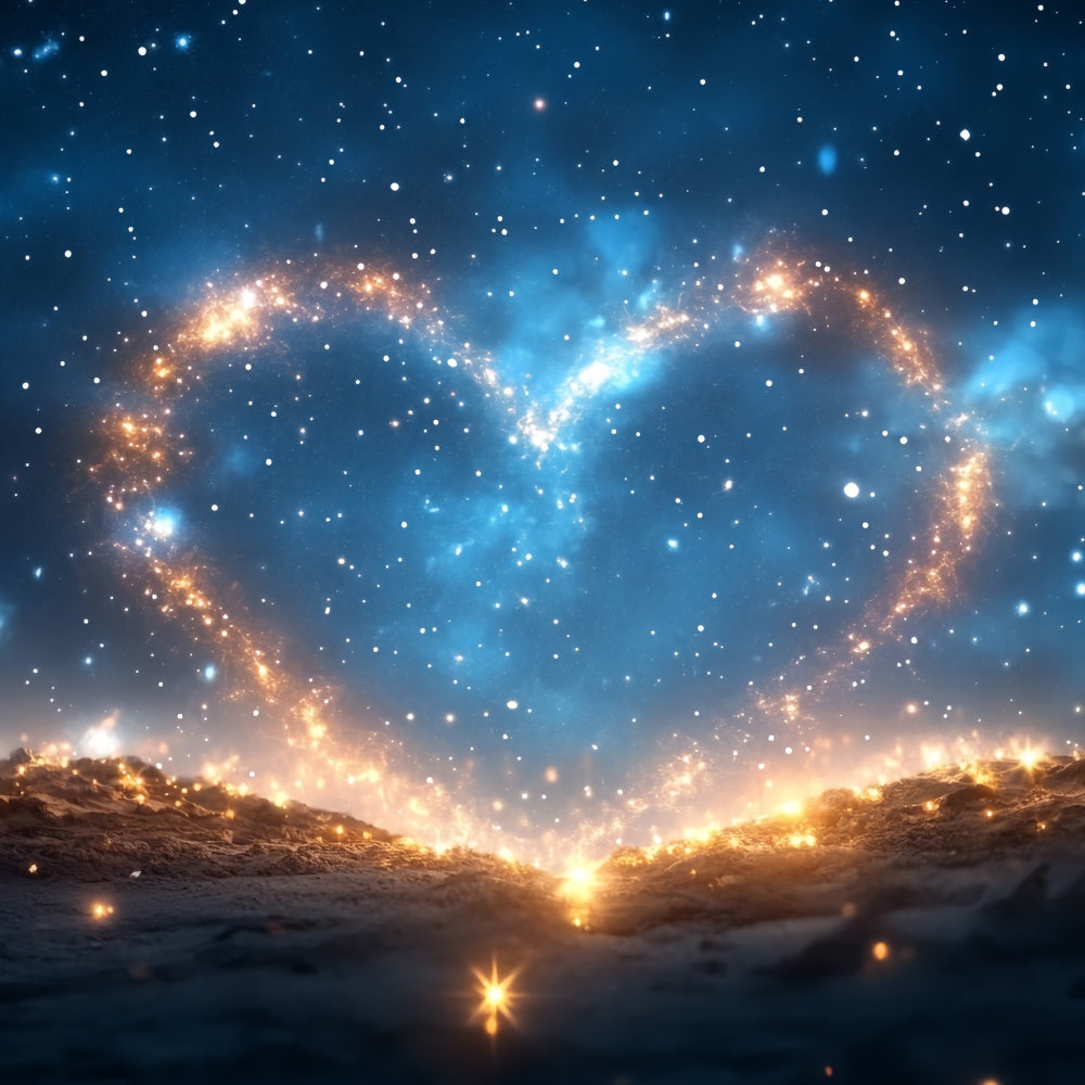 Vatertag Backdrop Ideen Galactic Heart Starry Backdrop CSH5-66