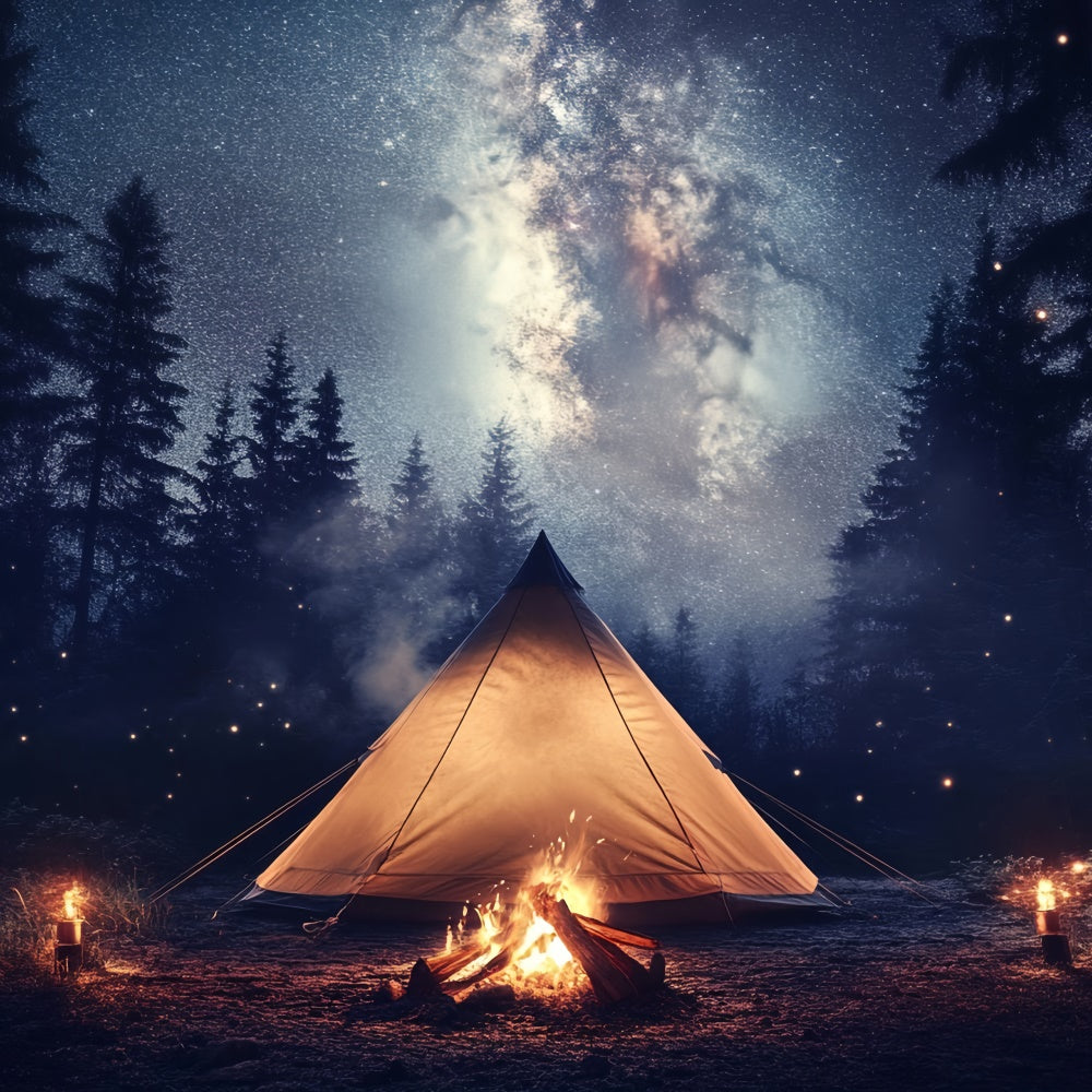 Vatertag Fotokulisse Sternennacht Zeltkulisse CSH5-70