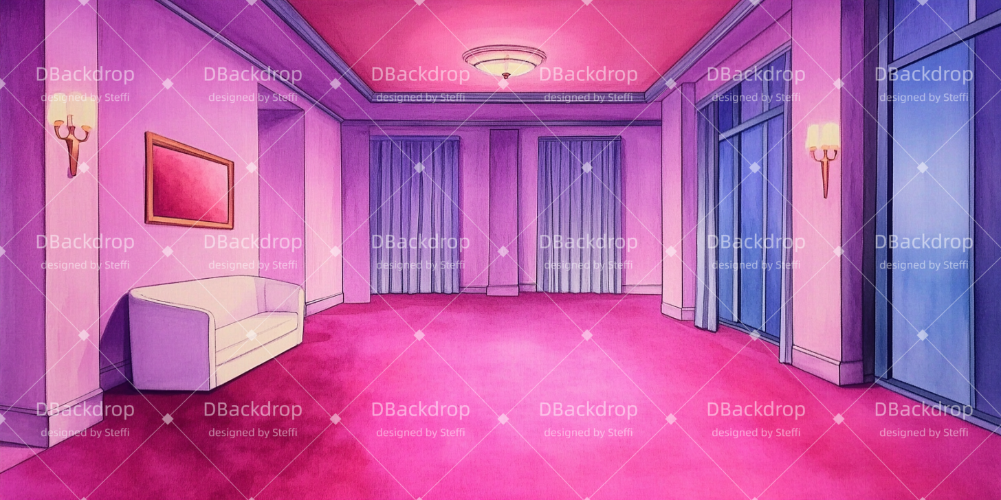 Vorhang Theater Innenraum des Nachtclubs Backdrop Theater CSH511-T32