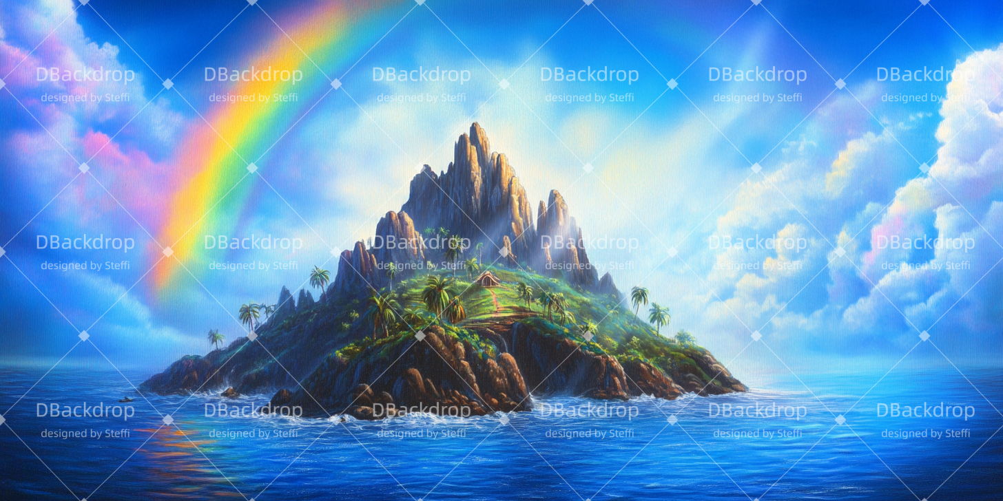 Hintergrund Theater Vorhang Nimmerland Backdrops Theater CSH511-T3