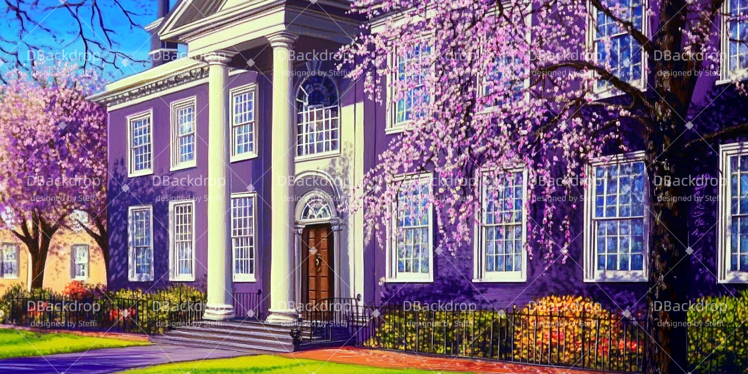 Vorhang Theater Kirschweg-Villa Backdrop Theater CSH511-T92