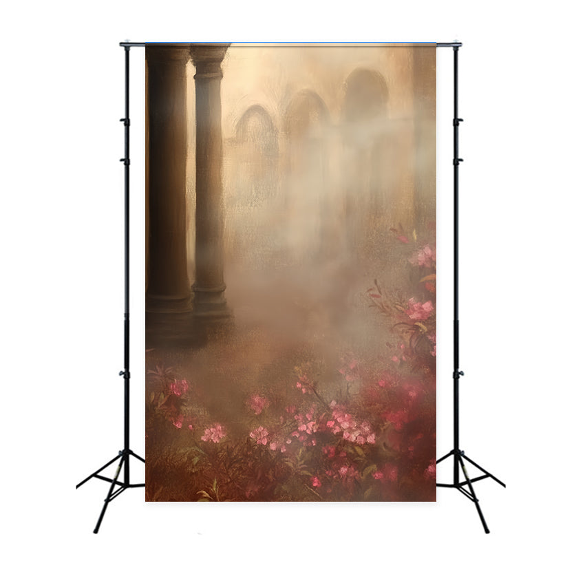 Retro Backdrop Blush Garden Mist Vintage Studio Hintergrund CSH57-134