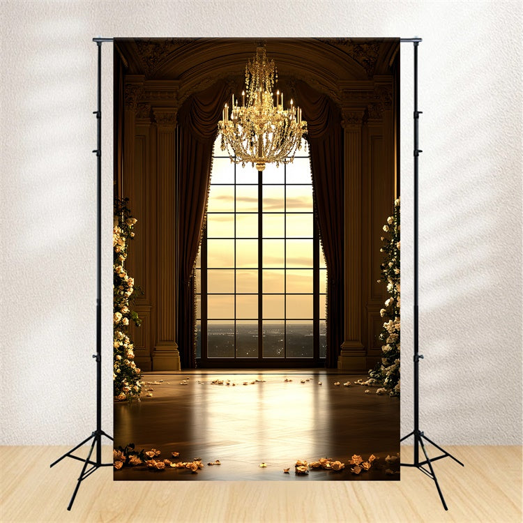 Vintage Fotografie Hintergründe Opulente Rose Dämmerung Backdrop CSH57-135