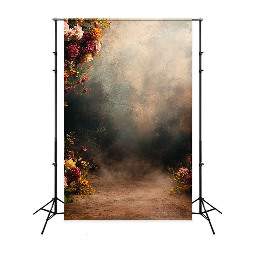 Vintage Wall Backdrop Warm Romance Bloom Foto Hintergrund CSH57-136