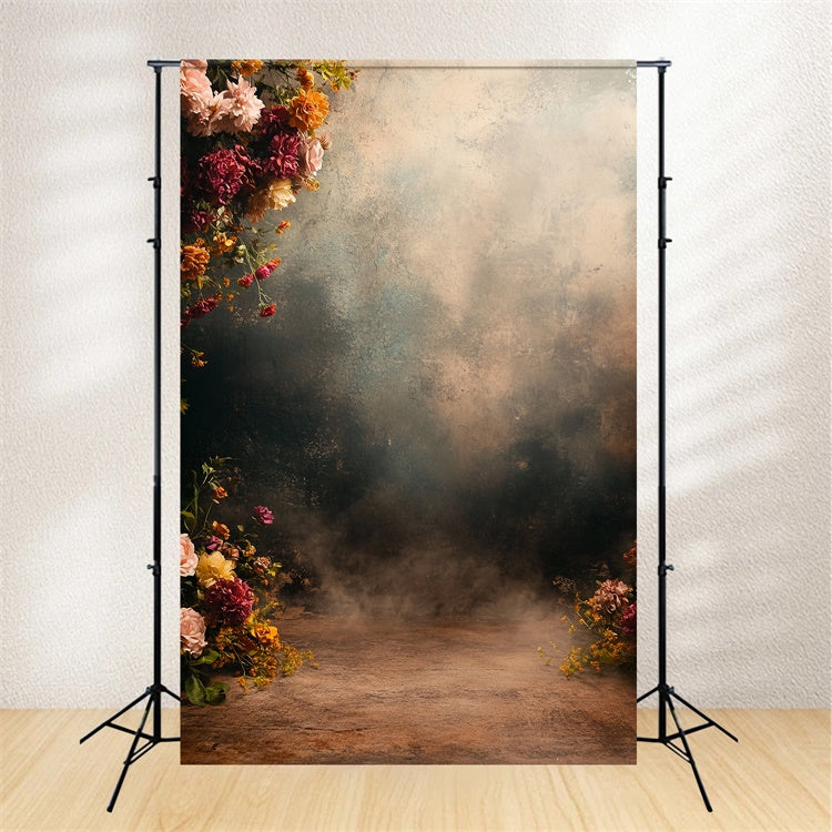 Vintage Wall Backdrop Warm Romance Bloom Foto Hintergrund CSH57-136