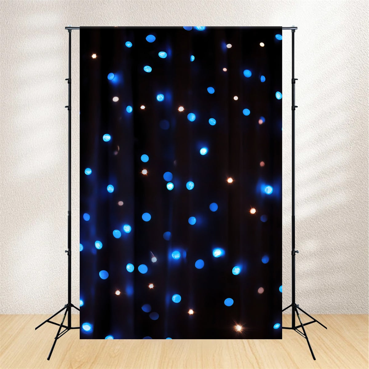 Professioneller Headshot Hintergrund Blaue Lichter Twinkle Hintergrund CSH57-16