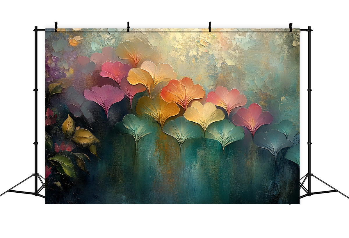 Malerei Backdrops Radiant Petal Mist Fabric Fotohintergrund CSH57-251