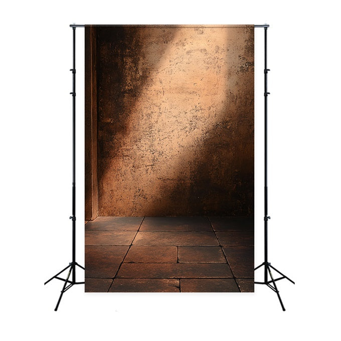 Fine Art Fotografie Backdrops Mocha Gebrannte Wand Fotohintergrund CSH57-272