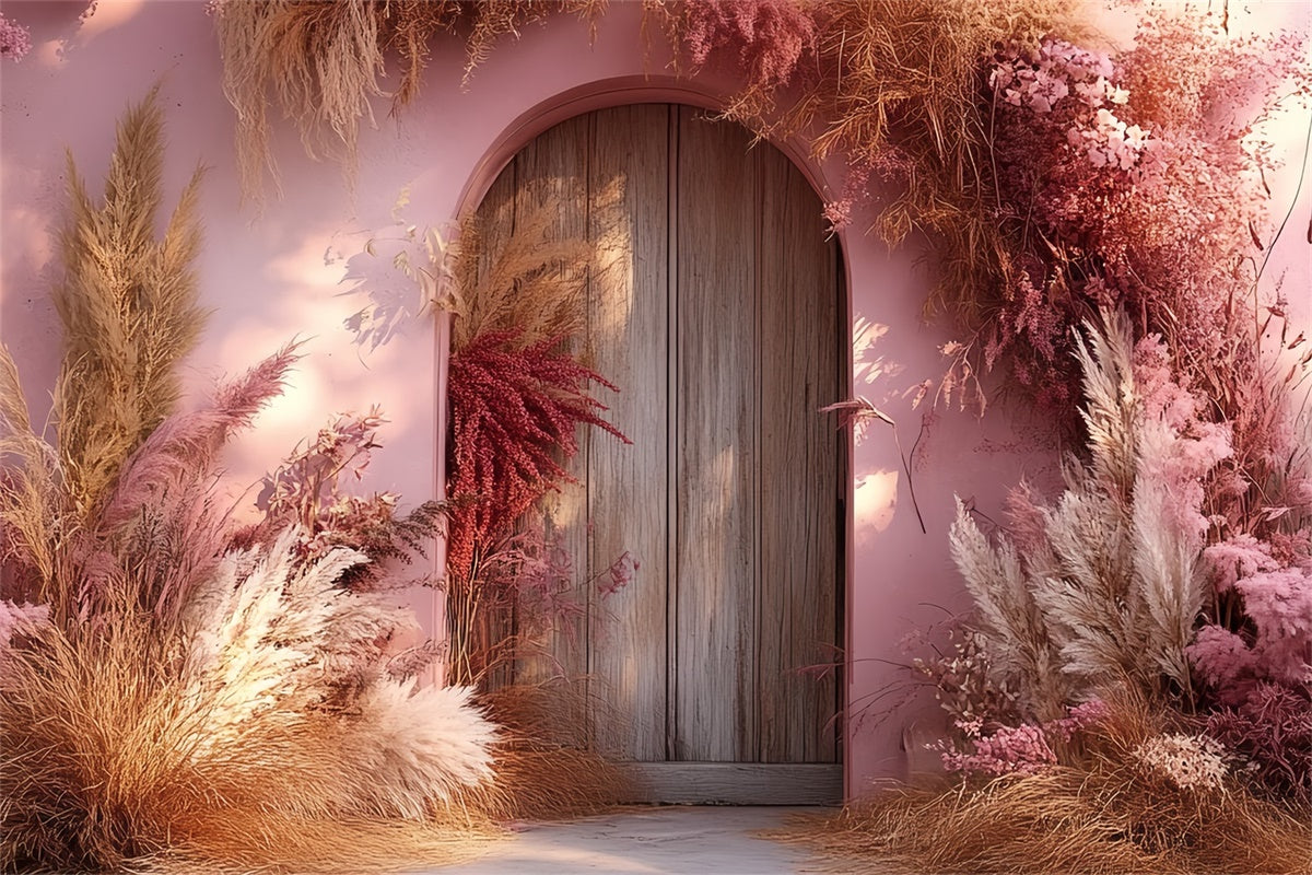 Boho Backdrop Fotografie Sonnenuntergang Blüte Bogen Foto Hintergrund CSH57-301