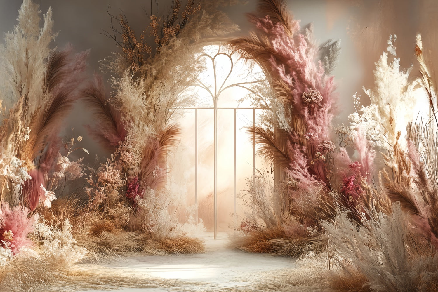 Bohème Fotohintergrund Bloom Arch Verzauberte Kulisse CSH57-302