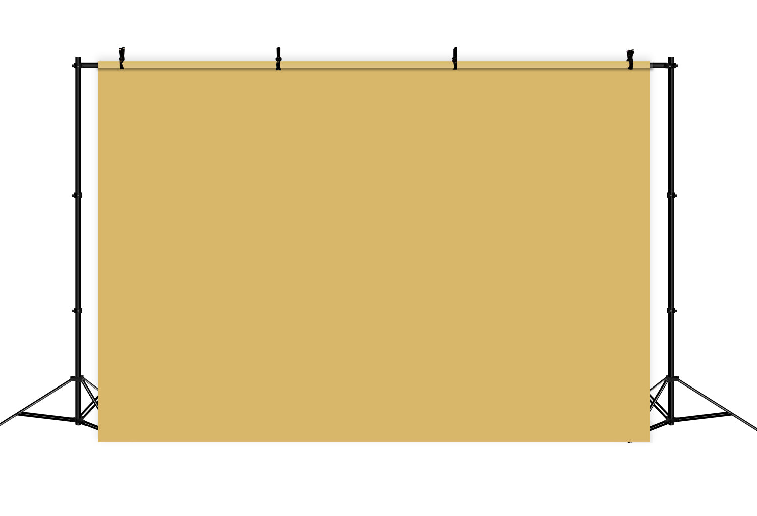 Volltonfarbe Backdrops Soft Honey Golden Foto Hintergrund CSH57-331