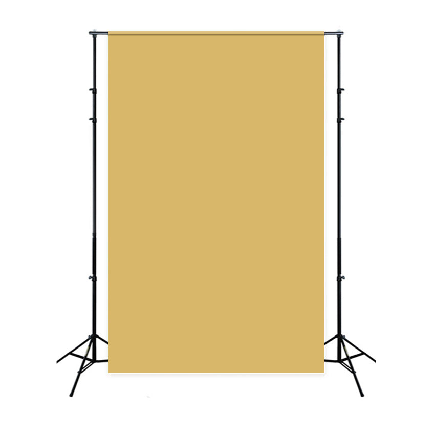 Volltonfarbe Backdrops Soft Honey Golden Foto Hintergrund CSH57-331