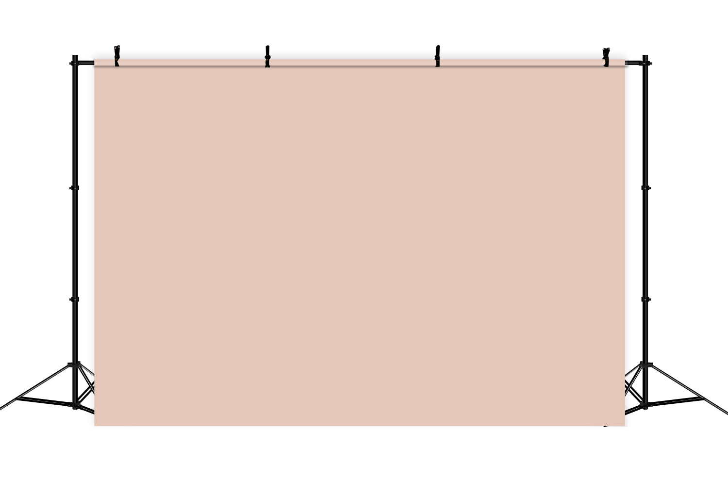 Volltonfarbe Backdrop Creamy Blush Fade Foto Hintergrund CSH57-333