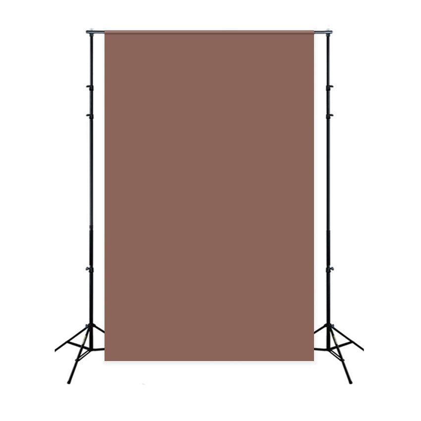 Volltonfarbe Backdrop Dark Mocha Rose Foto Hintergrund CSH57-339
