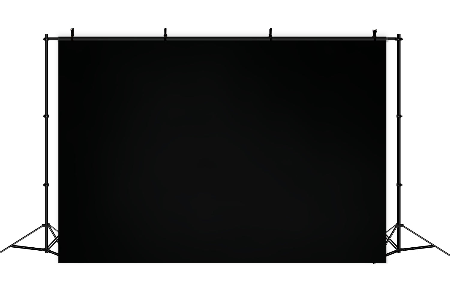 Schwarzer Studiohintergrund Pure Noir Minimal Backdrop CSH57-36