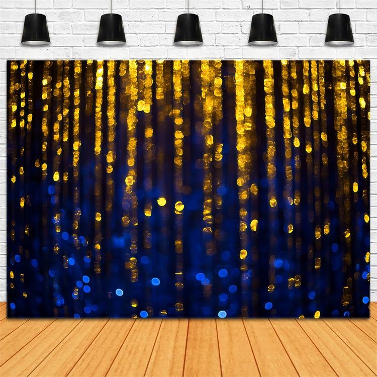 Headshot Backdrops Mitternacht Funkeln Lichter Backdrop CSH57-5