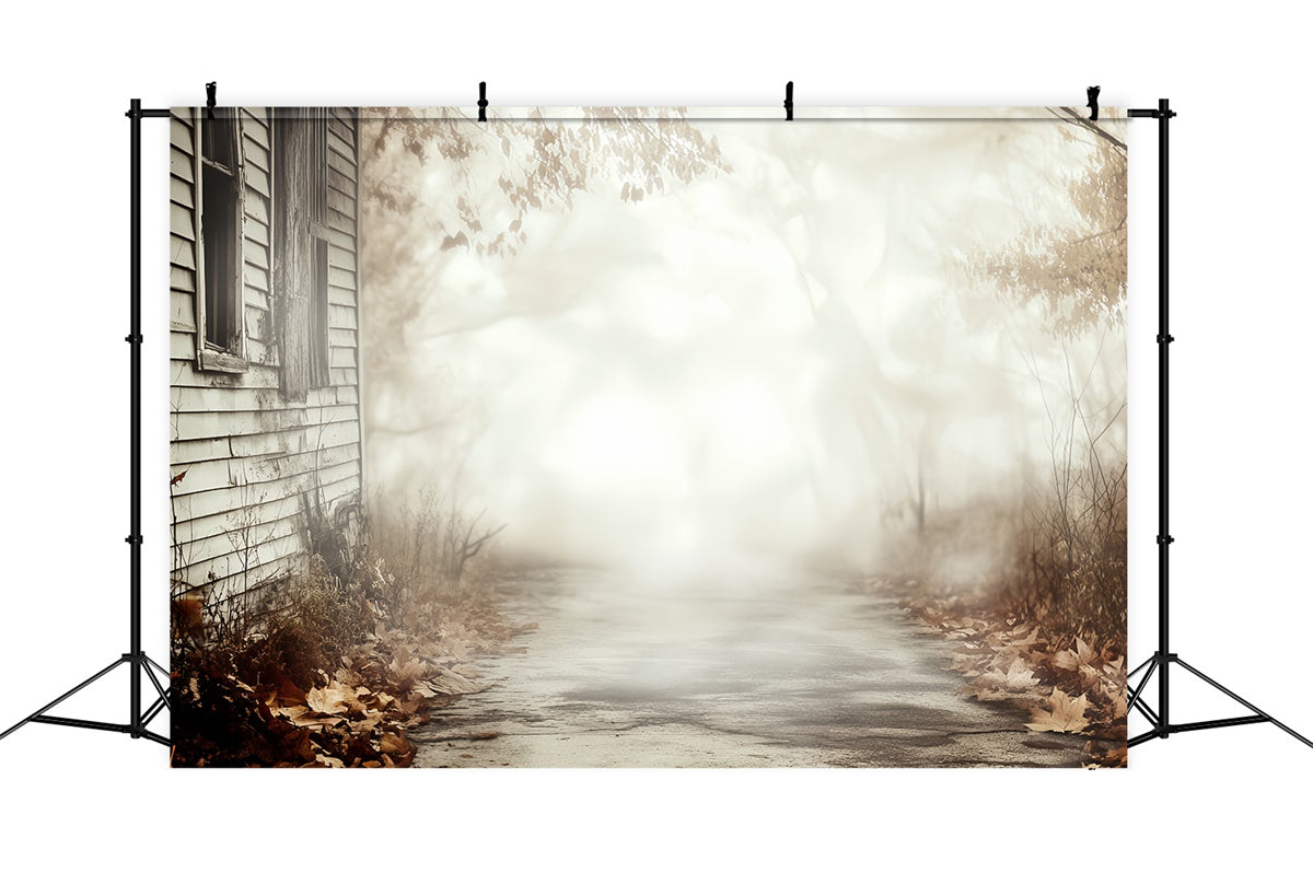 Halloween Backdrop Ideen Verlassene Hütte Pfad Hintergrund CSH57-77