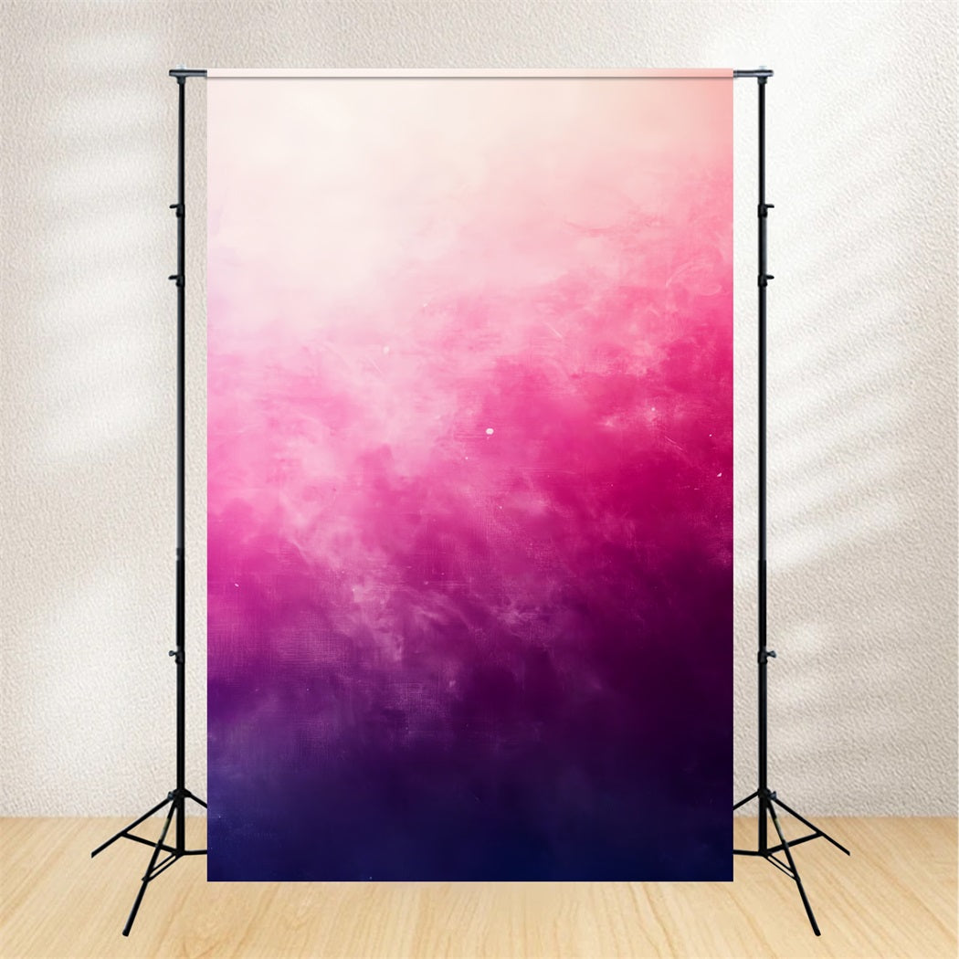 Foto Hintergrund mit Farbverlauf Rosa Violett Bewölkte Mischung Abstrakte Fotografie-Studio Hintergründe CSH58-145