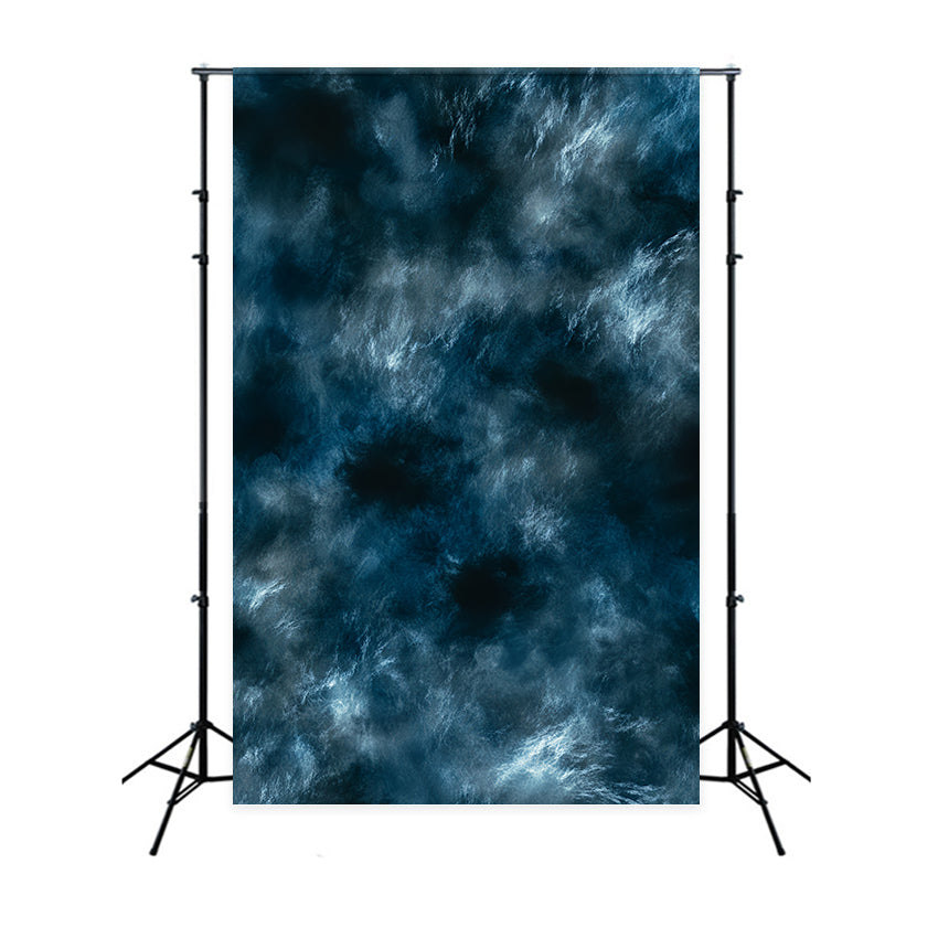 Dunkler Foto Hintergrund Blaue Sturmtextur Fluss Abstrakter Foto Hintergrund CSH58-154