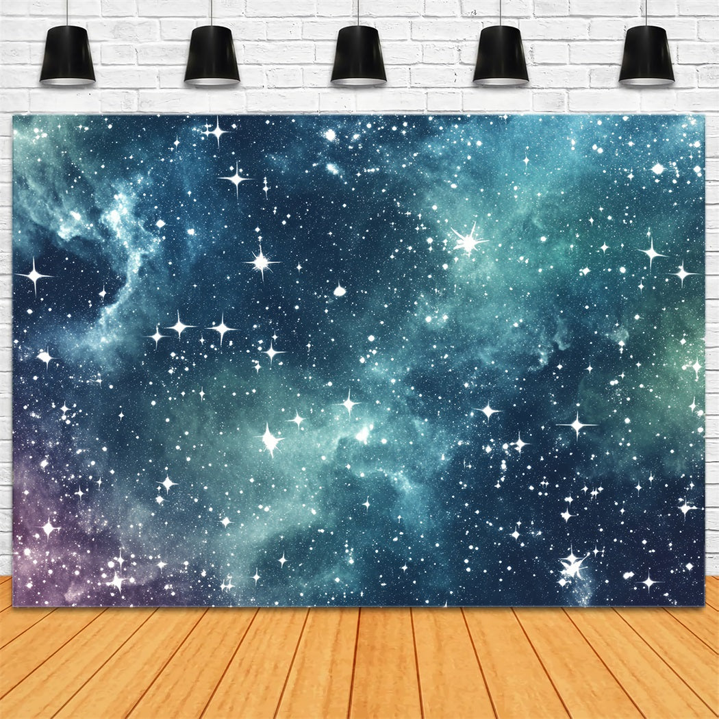 WeltraumFoto Hintergrund Galaxie Funkeln Sternenfeld Abstrakter Foto Hintergrund CSH58-157