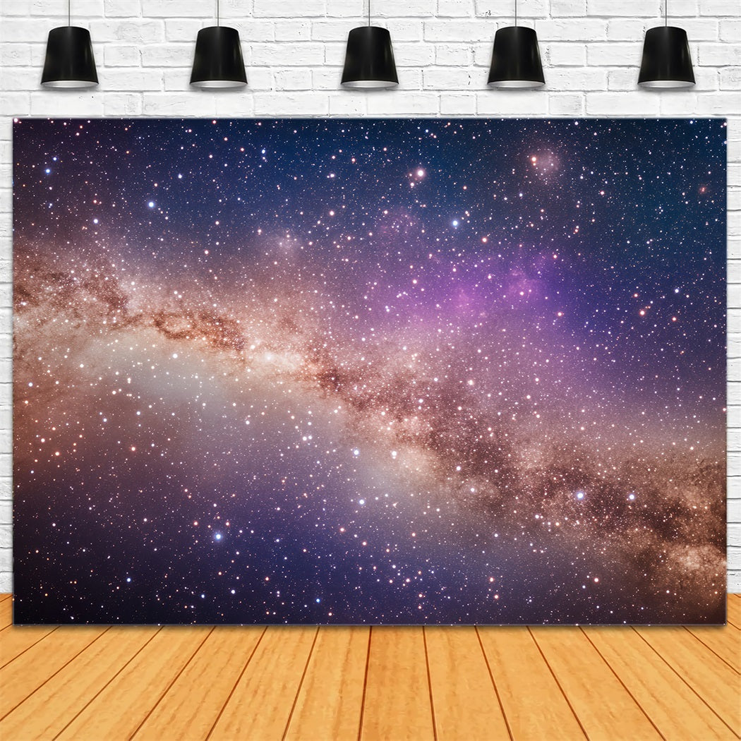 Weltraum Foto Hintergrund Galaxie Sternenfluss Leuchten Abstrakte Studio Hintergründe CSH58-161